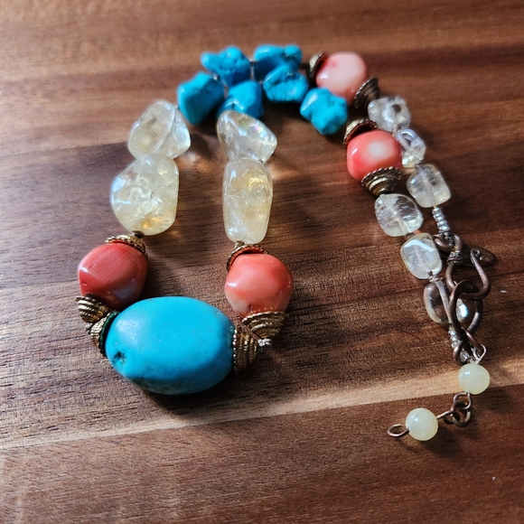 Talbots Colorful Bead Necklace - Picture 5 of 6